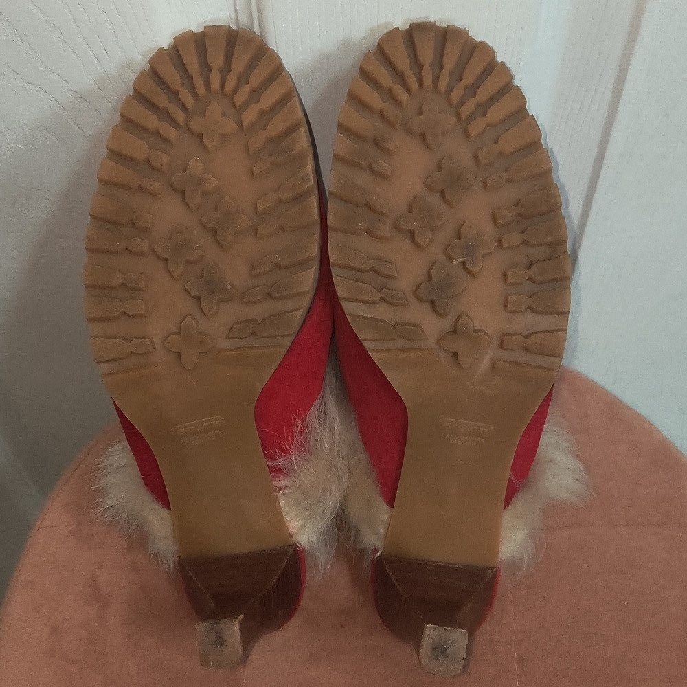 Vintage Coach Kristy Mules Size 9 - Picture 7 of 7